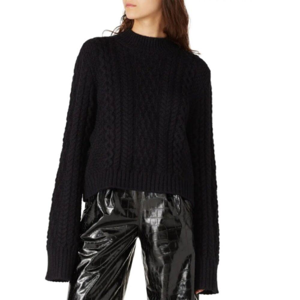 Neon Blonde Stella Sweater Black Size XS